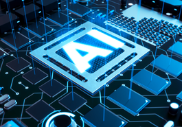 Illustration of AI (Artificial Intelligence) photo